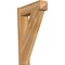 Ekena Millwork Traditional Arts & Crafts Rough Sawn Outlooker, Western Red Cedar, 8"W x 28"D x 40"H OUT08X28X40TRA03RWR - alternate 1